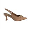 Slingback  gold&gold