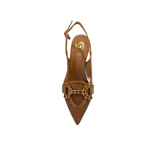 Slingback  gold&gold