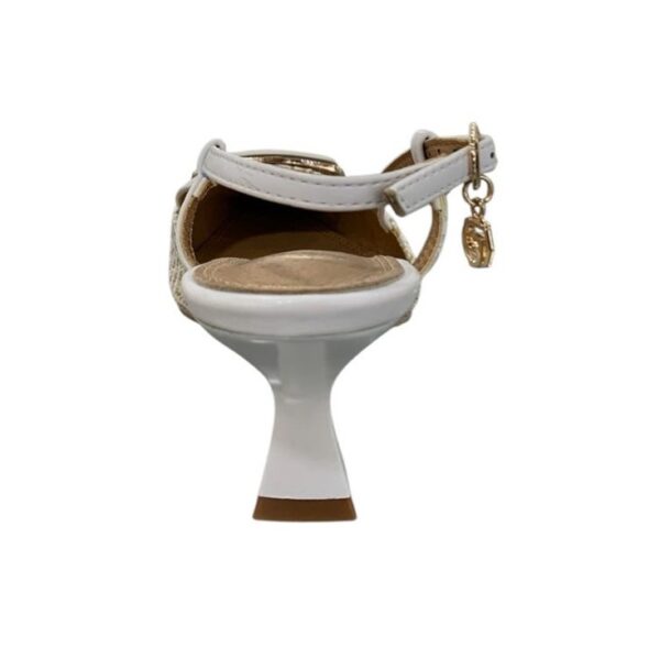 Slingback  gold&gold