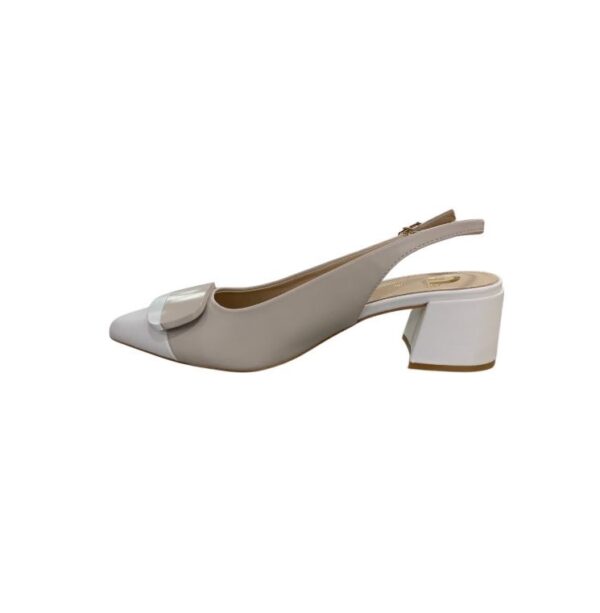 Slingback  gold&gold