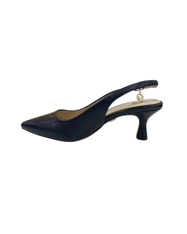 Slingback  gold&gold