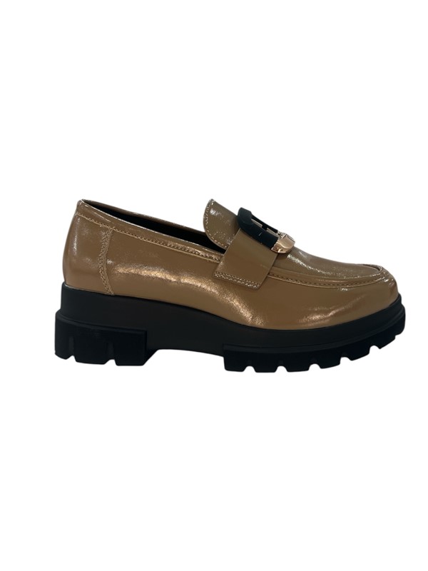 Mocassino gold&gold